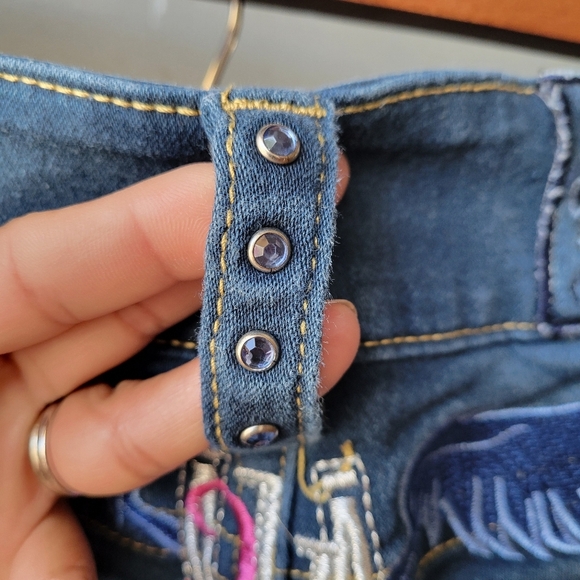 2KGray Riding Jeans Women's Size 26 Embroidered and Embellished Back Pockets - Picture 12 of 13